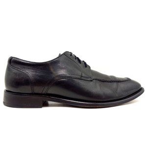 Wall+Water Black Leather Lace Up Dress Oxfords Shoes Men's 10.5